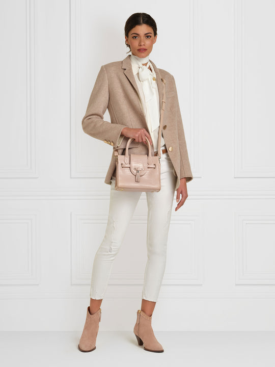 The Regina Ankle Boot - Blush