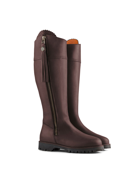 The Explorer (Sporting Fit) - Mahogany Leather