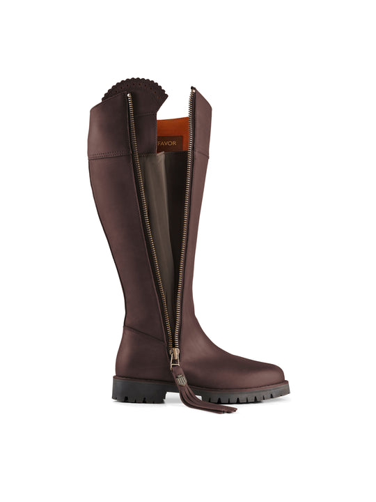 The Explorer (Sporting Fit) - Mahogany Leather