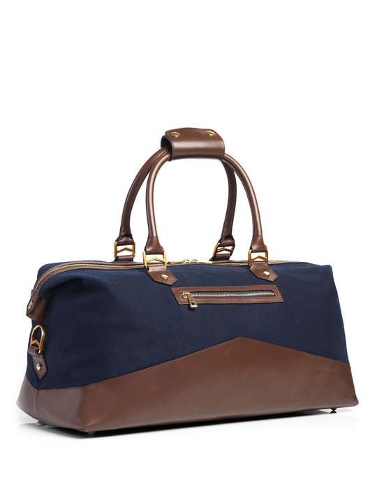 The Oxburgh - Canvas & Leather Travel Bag