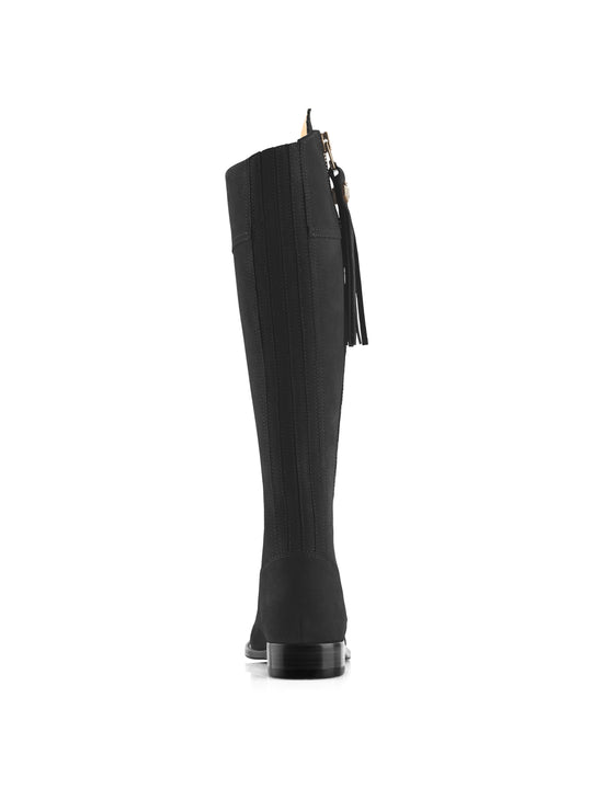 Regina (Narrow Fit) - Black Suede