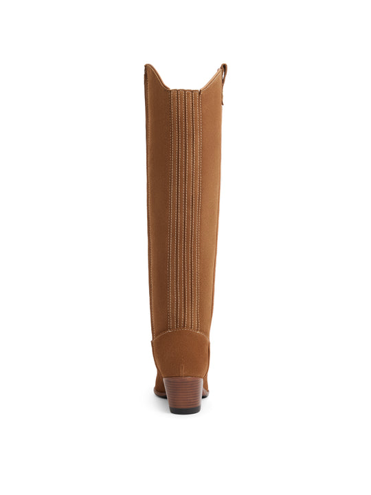 Women&#039;s Knee High Arizona Tan Suede
