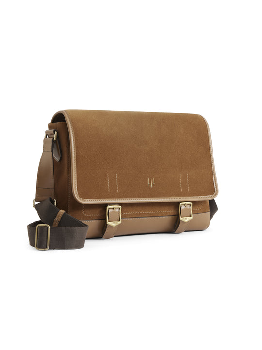 The Hampstead Messenger Bag - Tan