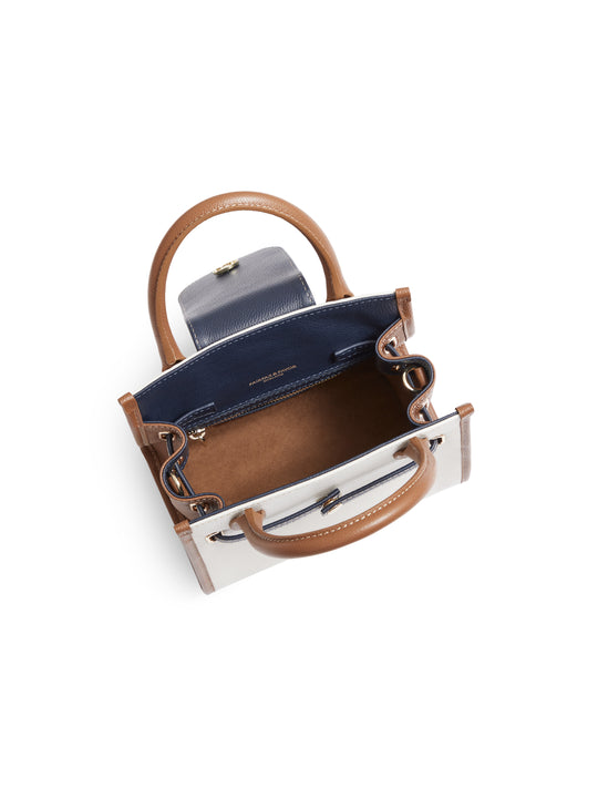 The Mini Windsor Handbag - Tri-Colour Leather