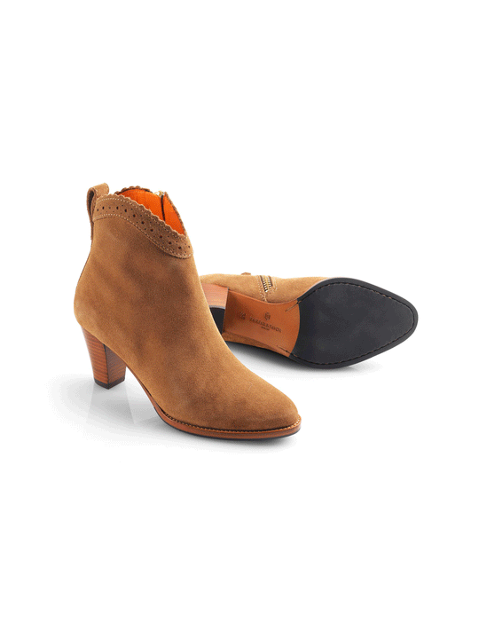 The Regina Ankle Boot - Tan