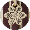 plum-snowflake-charm Swatch image