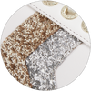 white glitter Swatch image