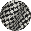 monochrome houndstooth Swatch image