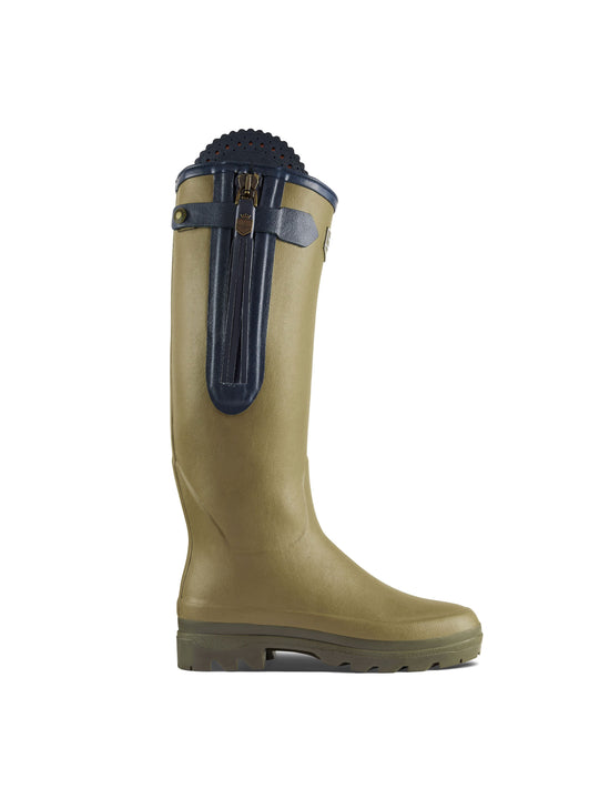 L'Alliance Wellington - Women's Welly Boots - Vert Vierzon Rubber, Narrow Calf