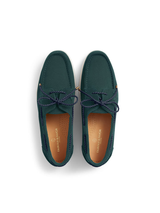 Wells - Pine Green Suede