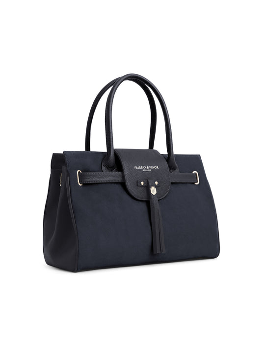 The Windsor Handbag - Navy
