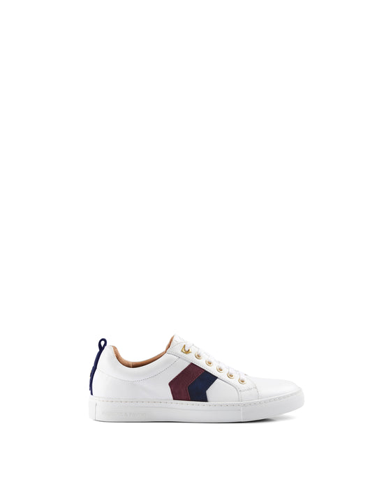 The Alexandra - White - Plum &amp; Ink (Stockist Exclusive)