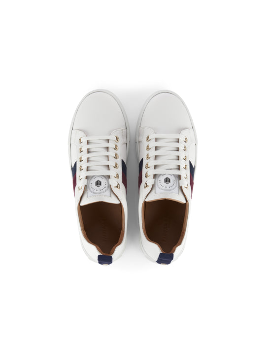 The Alexandra - White - Plum &amp; Ink (Stockist Exclusive)