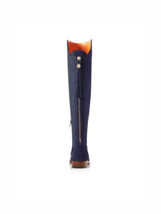The Flat Amira - Ink Suede