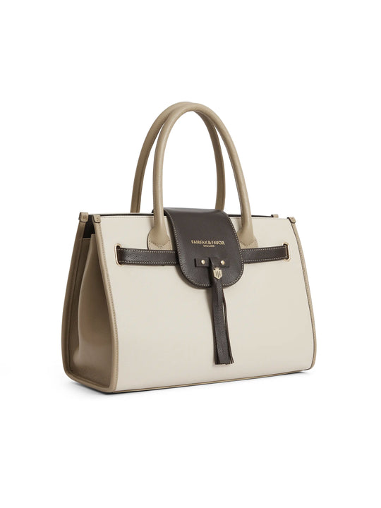 Windsor Handbag - Neutral Tri-Color