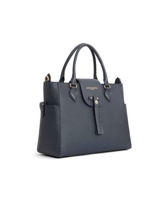 The Windsor Baby Bag - Navy Scotchgrain