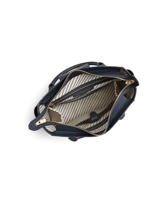 The Windsor Baby Bag - Navy Scotchgrain