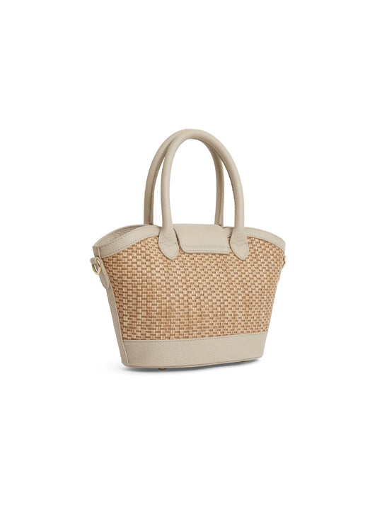 Mini Windsor Basket Bag - Stone Leather (Store Exclusive)