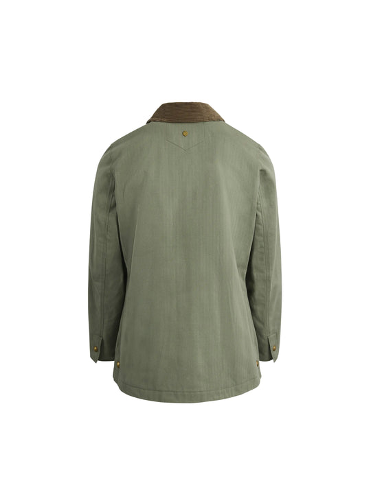 Olivia Wax Jacket - Pistachio