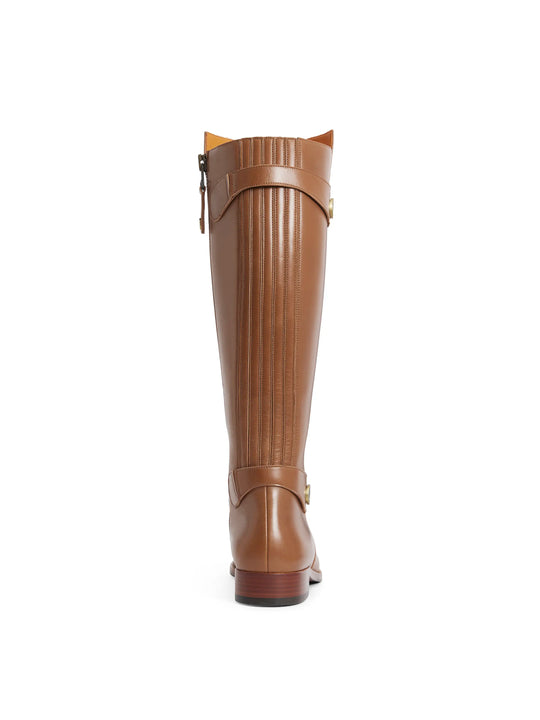 Flat Upton - Tan Leather