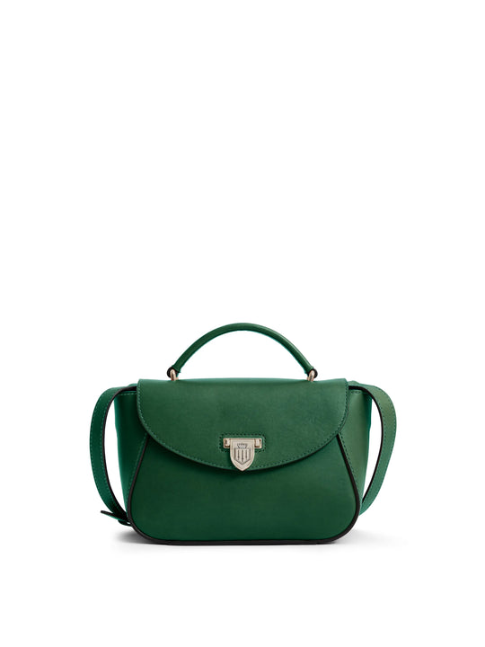 The Blenheim - Women's Mini Handbag - Green Leather