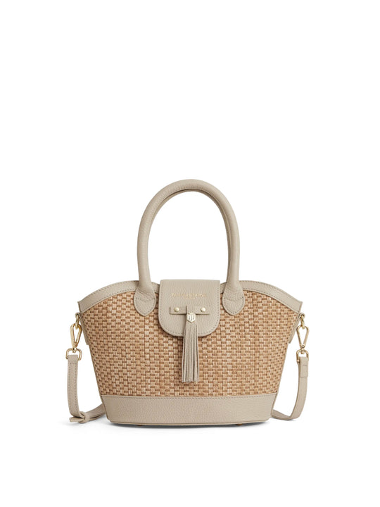 The Windsor - Women's Mini Basket Bag - Stone (Store Exclusive)