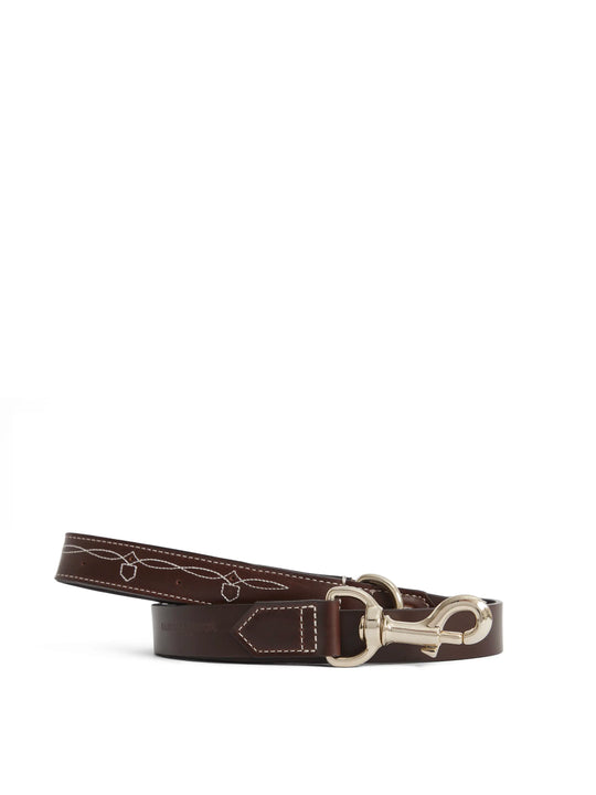 The Rockingham - Dog Lead - Tan Leather