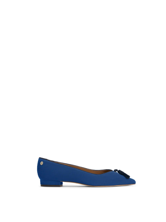 The Newbury - Women's Pumps - Porto Blue & Navy Suede