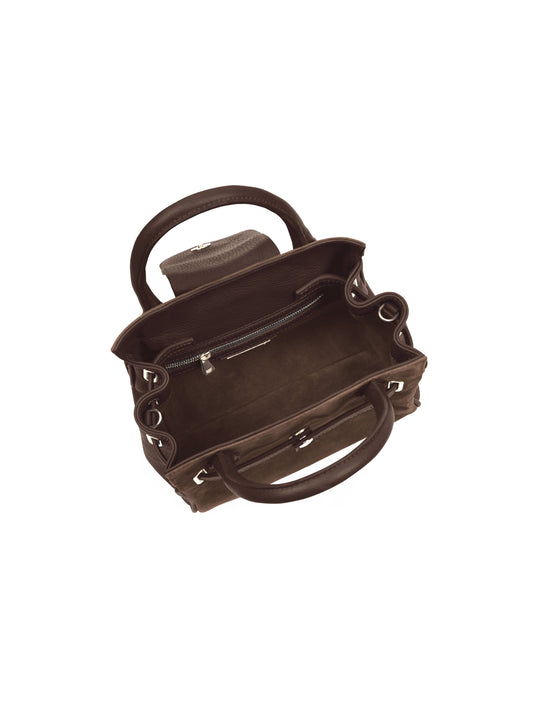 The Mini Windsor Handbag - Chocolate