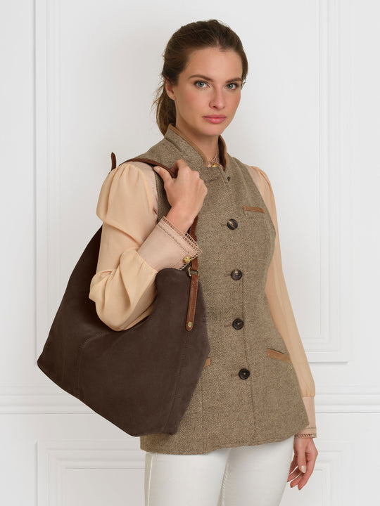 The Tetbury Tote - Chocolate