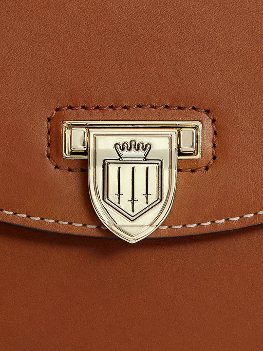 Blenheim Saddle Bag - Tan Leather