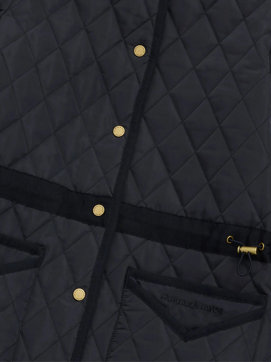 Millie Quilted Jacket - Navy
