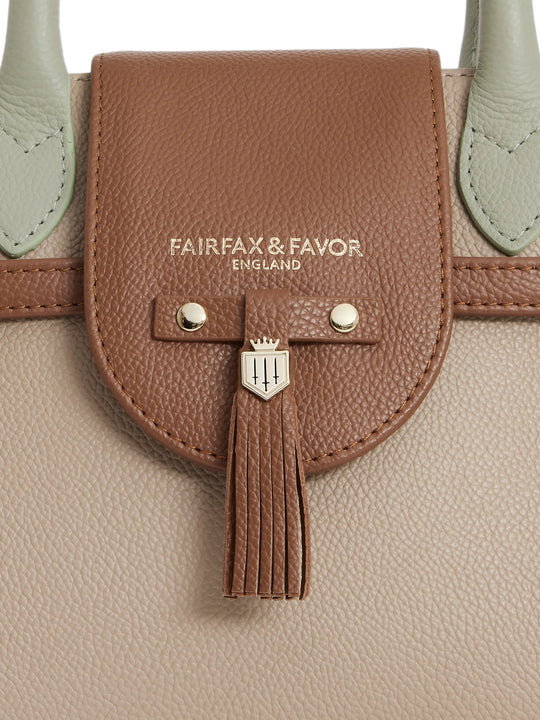 Mini Windsor Handbag - Mint Tri-Colour (Limited Edition)