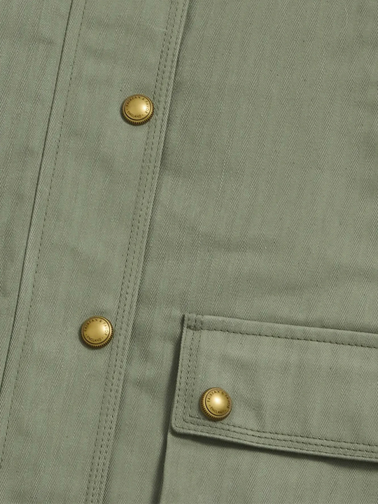 Olivia Wax Jacket - Pistachio