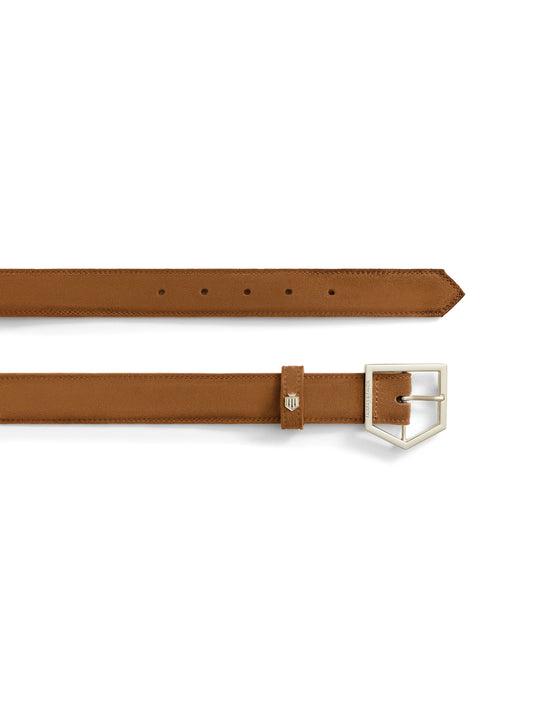 The Felbrigg - Women's Belt - Tan Suede