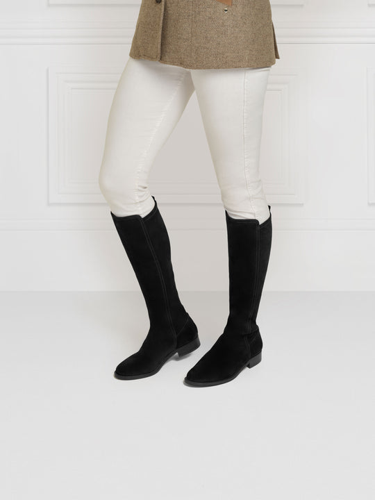 The Flat Belgravia - Black Suede
