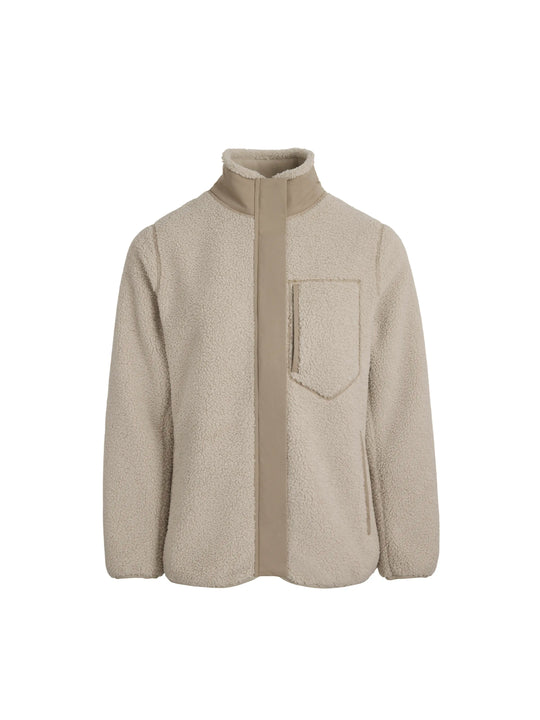 The Agnes - Women's Fleece Jacket - Ecru