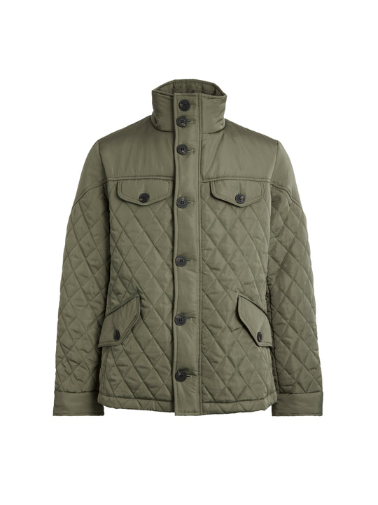 The George Quilted Jacket Sage