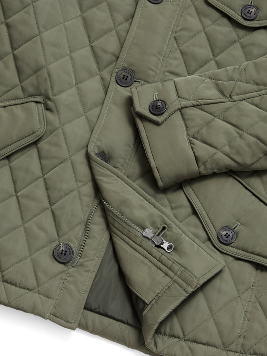 The George Quilted Jacket Sage