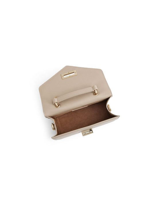 The Loxley Mini Cross Body Bag - Stone Leather