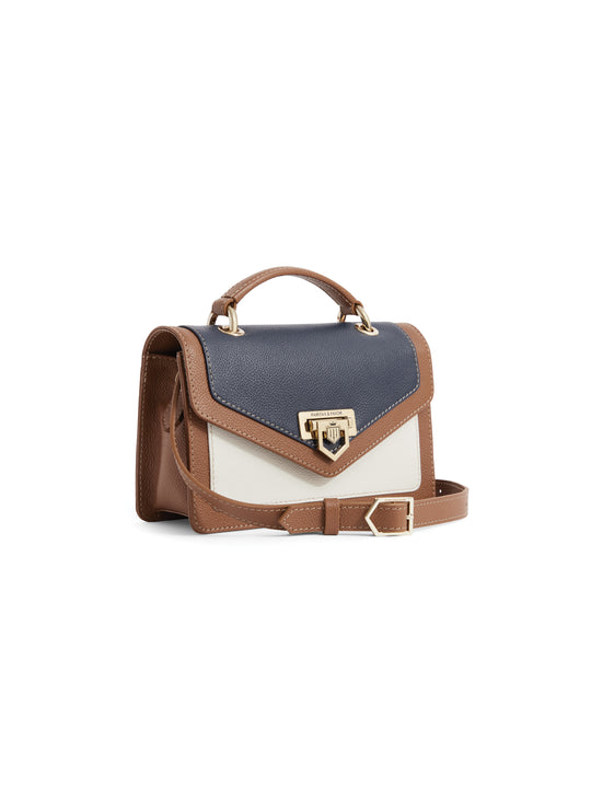 The Loxley Mini Cross Body Bag - Tri-Colour