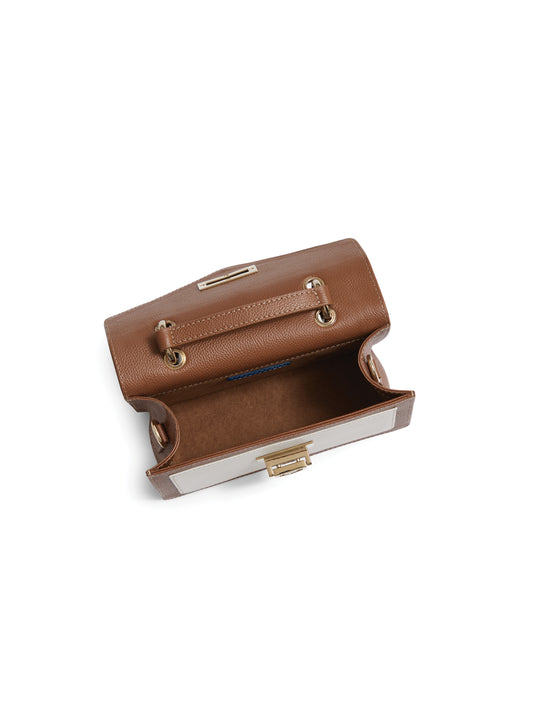 The Loxley Mini Cross Body Bag - Tri-Colour