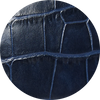 navy croc Swatch image