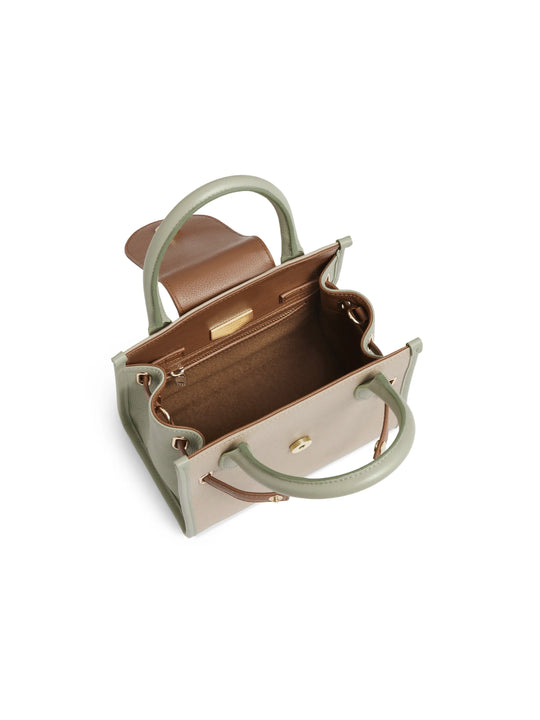 Mini Windsor Handbag - Mint Tri-Colour (Limited Edition)