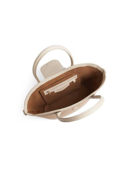 The Windsor Basket Bag - Stone