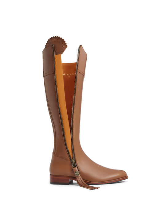 The Regina (Narrow Fit) - Tan Leather