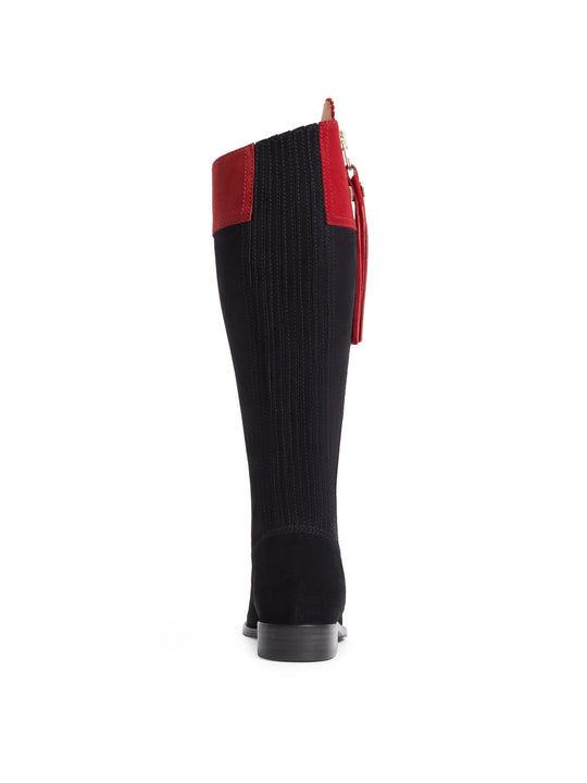 The Regina (Sporting Fit) - Navy &amp; Red (Fairfax &amp; Favor x British Equestrian)