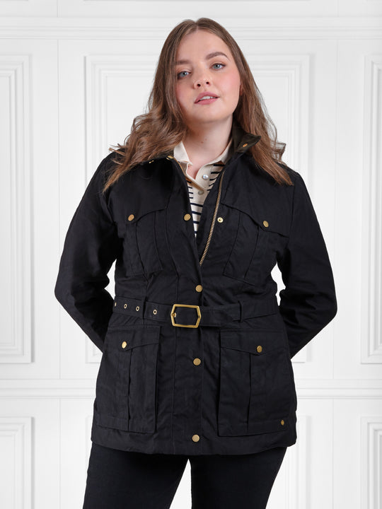 Sadie Wax Safari Jacket - Black
