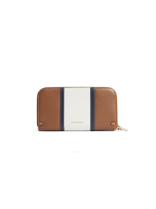 The Salisbury Travel Wallet - Tri-Colour