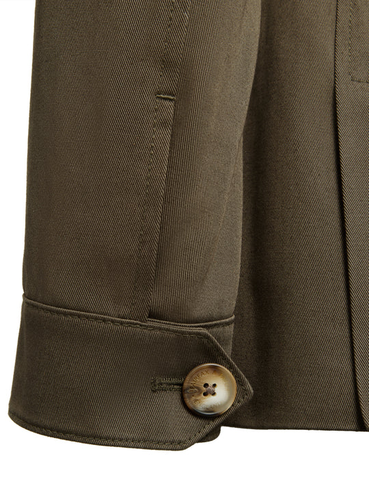 The Savannah Safari Jacket - Khaki Cotton Drill
